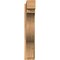 Ekena Millwork Funston Block Rough Sawn Outlooker, Western Red Cedar, 8"W x 32"D x 44"H OUT08X32X44FST05RWR - alternate 2